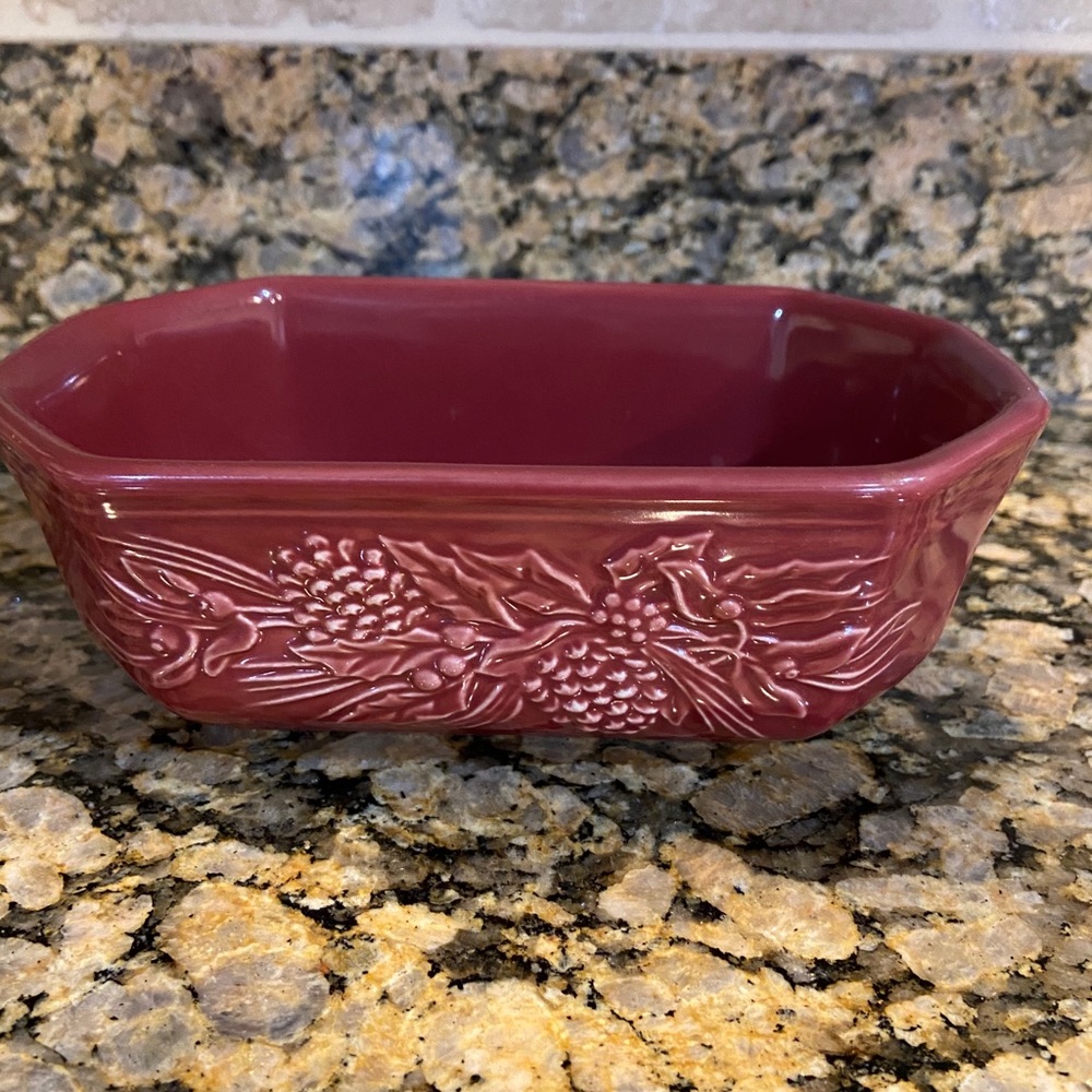 Longaberger paprika nature garland pottery